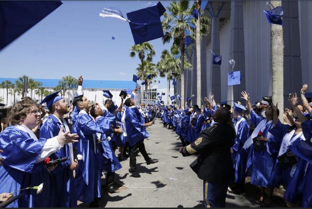 Graduation file photo.