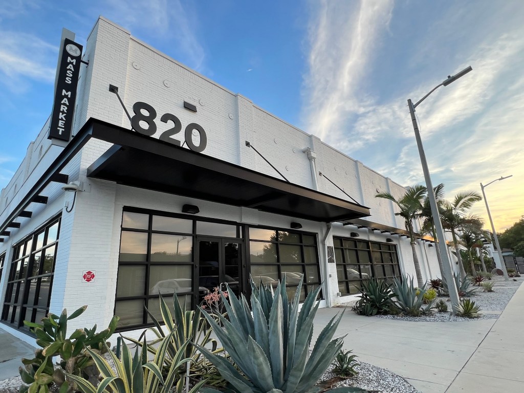 Haus 820 is part of the Mass Market group of buildings restored by the Lakeland Community Redevelopment Agency.