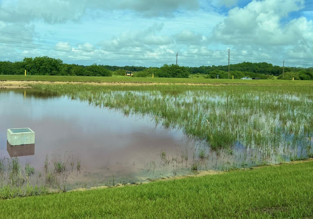 Recycling final pond